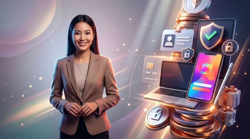 Chuẩn bị thiết bị điện thoại laptop email và mã xác thực để mở tài khoản MB66