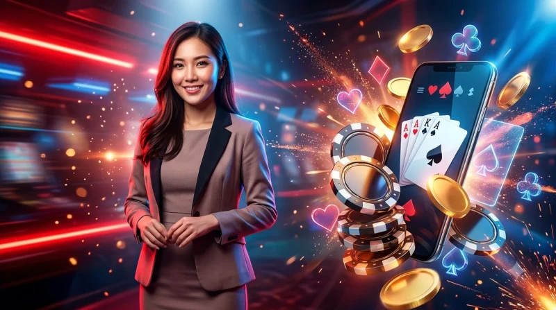 la-bai-poker-va-chip-cuoc-tren-ban-cung-thiet-bi-choi-poker-online-tai-mb66 Lá bài Poker và chip cược trên bàn cùng thiết bị chơi poker online tại MB66