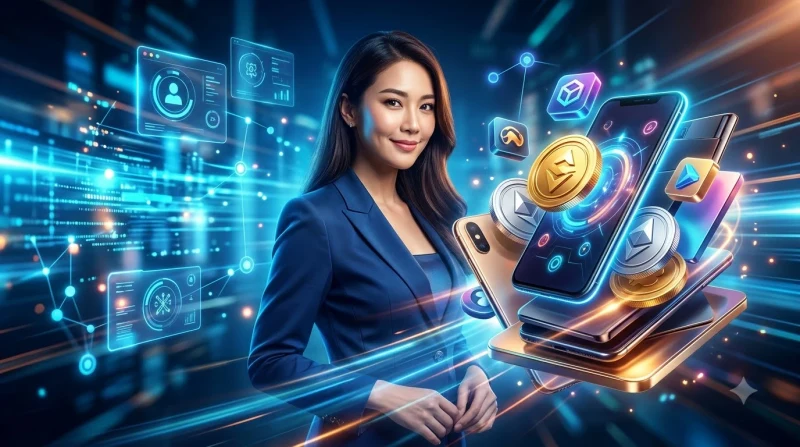 Minh họa ba lá bài Ba cây phát sáng thể hiện sức hút của trò chơi