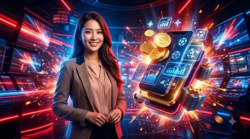 Minh họa các sai lầm thường gặp khi đọc tỷ lệ kèo với biểu tượng cảnh báo phát sáng