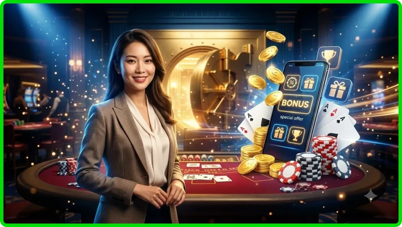 Người dùng tìm hiểu các chương trình khuyến mãi MB66 trên điện thoại