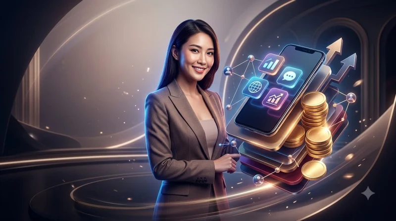 Sơ đồ minh họa vai trò và cách vận hành của đại lý MB66 trong hệ sinh thái thương hiệu