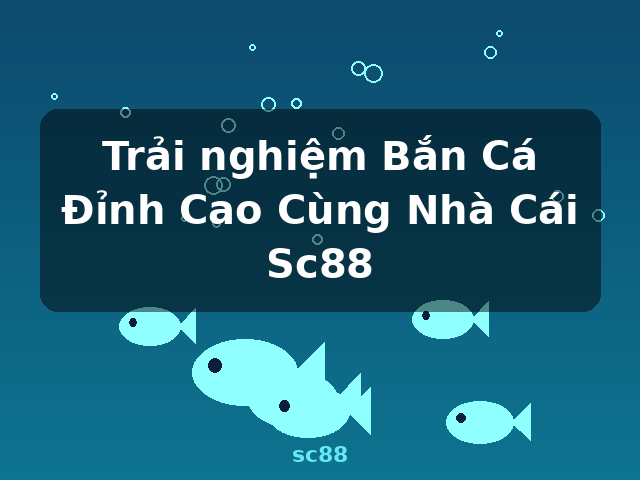 Trải nghiệm Bắn Cá Đỉnh Cao Cùng Nhà Cái Sc88 - sc88